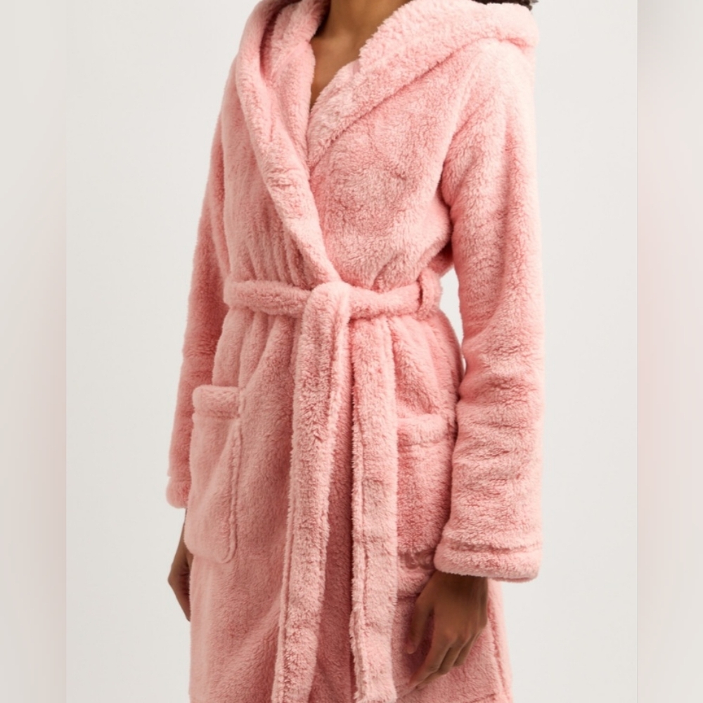 UGG NWT Extra Warmth Comfy Cuddly Plush Fleece Robe - Picture 3 of 9